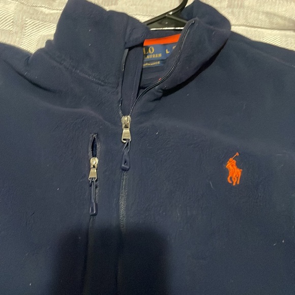 ⭐️⬇️ Polo Ralph Lauren Men’s Fleece, Full Zip Sweater Vest - Picture 2 of 8